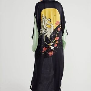 Free People Moon Dance Maxi Robe/Kimono